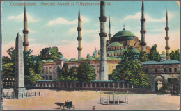 Militärmission: 1917 (7.9.), Tarnstempel "Deutsche Feldpost ***" (DFP 2216) Auf - Turkey (offices)