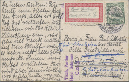 Deutsch-Südwestafrika: 1914, Ansichtskarte ("Poststraße In Swakopmund") Mit 5 Pf - German South West Africa