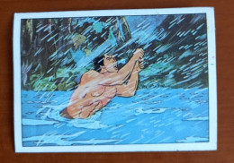 #14 TARZAN Panini Sticker (Printed In Yugoslavia - Decje Novine) RARE - Otros & Sin Clasificación