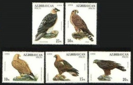 AZERBAIJAN 1994 - AVES - PAJAROS - YVERT 167/171** - Aserbaidschan