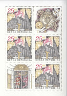 2015 Czech Republic Plzen GOLD Miniature Sheet Of 4 + 2 Tabs MNH @ BELOW FACE VALUE - Unused Stamps