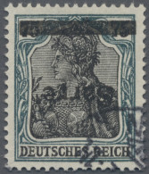 Deutsche Abstimmungsgebiete: Saargebiet: 1920 75 (Pf) Schwärzlichbläulichgrün/ge - Usados