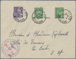 Dt. Besetzung II WK - Frankreich - Festung Lorient: 1945, Freimarkenausgaben "Ma - Bezetting 1938-45
