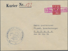 Dt. Besetzung II WK - Frankreich - St. Nazaire: 1940, Weißer Brief Des Generalin - Occupazione 1938 – 45