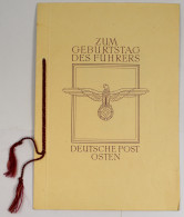 Dt. Besetzung II WK - Generalgouvernement: 1942, Drei Werte Zu Hitlers Geburtsta - Bezetting 1938-45