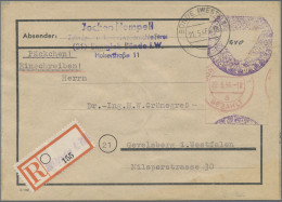 Deutsche Lokalausgaben Ab 1945: Bünde, 1946, Gebührenzettel Der Lokalpost, Hs. W - Other & Unclassified