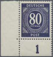Alliierte Besetzung - Gemeinschaftsausgaben: 1946, 80 Pf Ziffer, Postfrisches Pr - Sonstige & Ohne Zuordnung