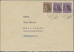 Alliierte Besetzung - Gemeinschaftsausgaben: 1948, 15 Pf. Pflanzer Mit Plattenfe - Other & Unclassified