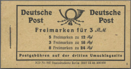 Alliierte Besetzung - Gemeinschaftsausgaben - Markenheftchen: 1946, Markenheftch - Autres & Non Classés