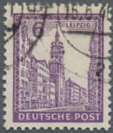 Sowjetische Zone - West-Sachsen: 1946, Abschiedsausgabe 6 Pf, Wz. Stufen Steigen - Autres & Non Classés