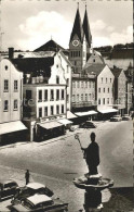 72216831 Eichstaett Oberbayern Marktplatz Brunnen Kirche Blumenberg - Eichstätt