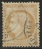 France  .  Y&T   .   36  (2 Scans)   .    O  .     Oblitéré - 1870 Beleg Van Parijs
