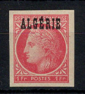 Algérie - Non Dentelé - YV 229a N* MH , Cote 10 Euros - Unused Stamps
