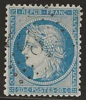 France  .  Y&T   .   37    .    O  .     Oblitéré - 1870 Beleg Van Parijs