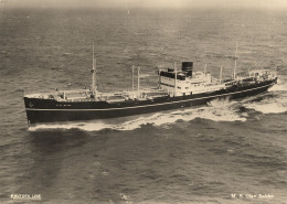 M. S. OLAV BAKKE Olav Bakke * Carte Photo * Bateau Commerce Paquebot Cargo * Norge Norway Norvège - Steamers