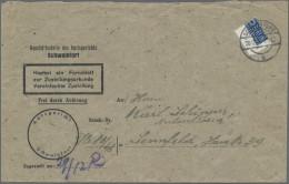 Bizone - Zwangszuschlagsmarken: 1948, 2 Pf Postmeistertrennung Auf Brief Des Amt - Andere & Zonder Classificatie