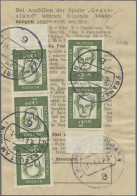Bundesrepublik Deutschland: 1963, Bedeutende Deutsche 2 DM Gerhart Hauptmann, Se - Briefe U. Dokumente