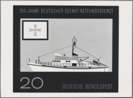 Bundesrepublik Deutschland: 1965, Zwei Unterschiedliche S/w Fotoessays 20 Pfg "S - Unused Stamps