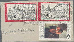 Bundesrepublik Deutschland: 1969, Rothenburg Ob Der Tauber 30 (Pf), Senkrechter, - Neufs