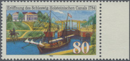 Bundesrepublik Deutschland: 1984, 80 Pf. Schleswig-Holstein-Kanal, Postfrische A - Ungebraucht