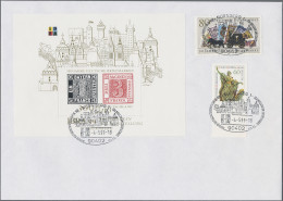 Bundesrepublik Deutschland: 1992, 60 Pf Sondermarke "Egid Quirin Asam" UNGEZÄHNT - Cartas & Documentos