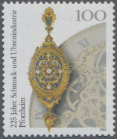Bundesrepublik Deutschland: 1992, Schmuck- Und Uhrenindustrie Mit Abart "fehlend - Unused Stamps