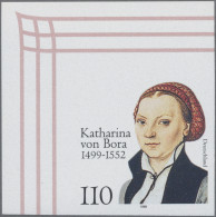 Bundesrepublik Deutschland: 1999, Katharina Von Bora 110(Pf), Ungezähnt, Vom Eck - Oblitérés