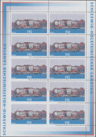 Bundesrepublik Deutschland: 2001, Landesparlamente In Deutschland, Schleswig-Hol - Unused Stamps