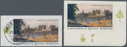 Bundesrepublik Deutschland: 2002, Unesco-Welterbe, 56 (C), Abart: Ausfall Der We - Oblitérés