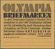 Bundesrepublik - Markenheftchen: 1968, Brandenburger Tor, 1 DM Markenheftchen Mi - Other & Unclassified