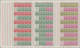 Bundesrepublik - Markenheftchenbogen: 1955, Heuss, Markenheftchenbogen 3, Komple - Otros & Sin Clasificación