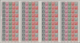 Bundesrepublik - Markenheftchenbogen: 1960, Heuss, Markenheftchenbogen 5 Y II , - Otros & Sin Clasificación