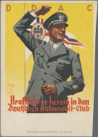 Ansichtskarten: Propaganda: 1936, Propagandakarte Des DDAC "Kraftfahrer Herein I - Political Parties & Elections