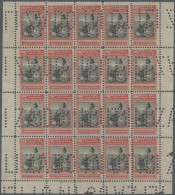 Argentina: 1885-1940's Ca.: More Than 300 Stamps Punctured "ZADO IN UTILIZ" (mea - Otros & Sin Clasificación