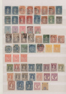 Australian States: 1852/1905 (ca.), Used And Mint Collection Of Apprx. 119 Stamp - Sammlungen