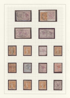 Victoria: 1870/1910 (ca.), Postmarks Of Victoria, Specialised Collection Of Appr - Brieven En Documenten