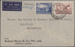 Australia: 1920/1965 (ca.), Assortment Of Apprx. 100 Covers/cards, Nice Range Of - Sammlungen