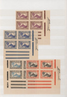 Brazil: 1919/1958, MARGIN IMPRINTS, Splendid Mint Collection Of 225 Units Up To - Ongebruikt