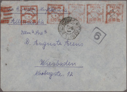 Brazil: 1928/1977, METER MARKS, Assortment Of Apprx. 93 Commercial Covers Mainly - Cartas & Documentos