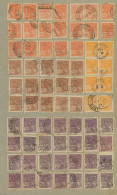 Brazil: 1930/1960, Definitive Series "Vovo" And "Netinha", Very Comprehensive Ac - Used Stamps