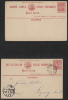 British Guiana - Postal Stationery: 1879/1923 Collection Of 53 Postal Stationery - Guyane Britannique (...-1966)