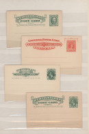 Newfoundland - Postal Stationery: 1873/1930, Collection Of 30 Mainly Unused Stat - Enteros Postales