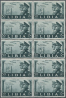 Italian Libya: 1941, German-Italian Brothers-in-arms 50c. Airmail Stamp (Hitler - Libia