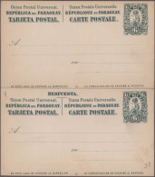 Paraguay - Postal Stationery: 1882/1900, Balance Of Apprx. 320 (mainly Unused) S - Paraguay