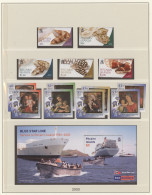 Pitcairn: 1910/2012, MNH Collection Pitcairn Island 2003/2012 In A Lindner Text- - Pitcairn Islands