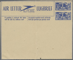 South Africa - Postal Stationery: 1944/1961, Collection Of 43 Unused Air Letter - Altri & Non Classificati