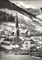 72216408 Landeck Tirol Mit Kirche Und Hohem Riffler  Landeck - Autres & Non Classés