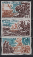 Gabon - PA N°178 à 180 - * Neufs Avec Trace De Charniere - Cote 7€ - Gabon (1960-...)