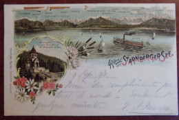 AK Grüsse Vom Starnberger See 1898 - Starnberg