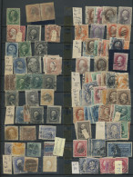 United States: 1851/1970, Restsammlung Mit Dubletten Von Alt Bis Neu, Dabei Eini - Cartas & Documentos